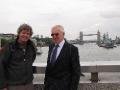 With Clive on the London Bridge