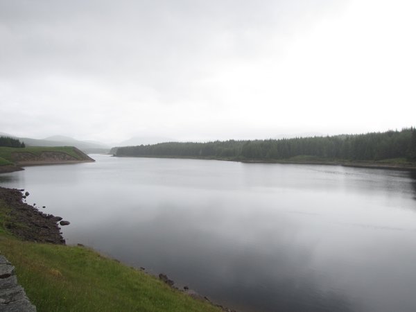 View from the dam