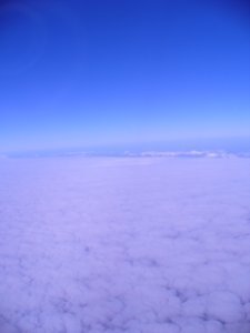 Up above the clouds..
