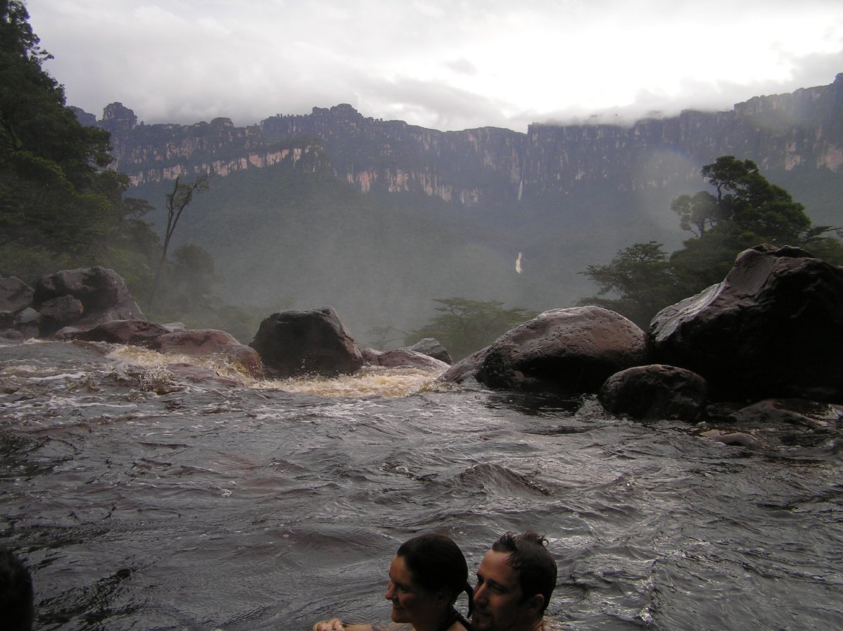 View from Angel Falls Pool