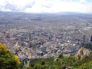 View over Bogota