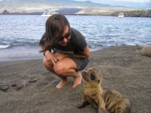 LM and baby Sea Lion