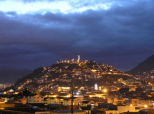 The statue, Quito