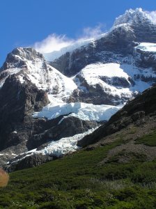 Glaciers along French Valley