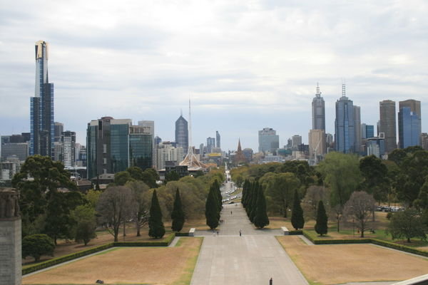 Wahnsinns Ausblick auf Melbourne