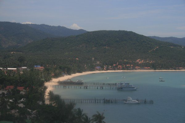 Samui from the air