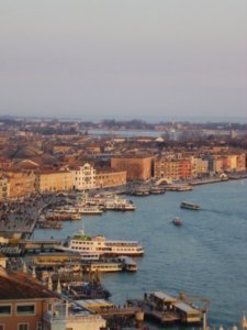 The sea around Venice