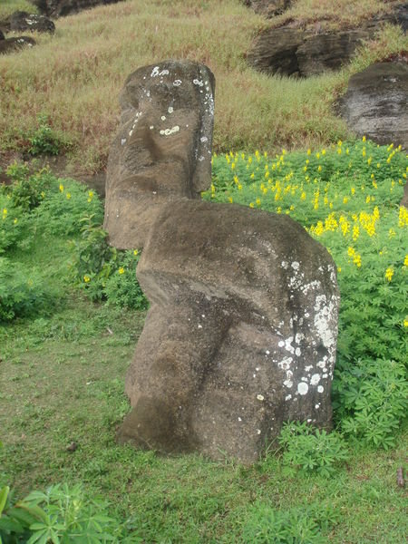 Sunken Moai