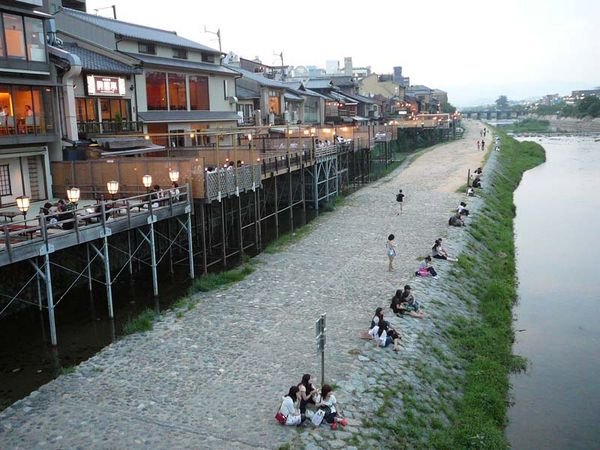 Riverbanks of Kyoto