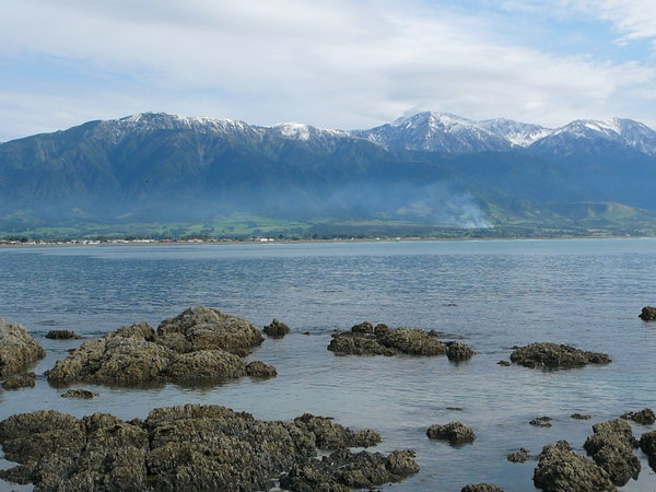 Mountain views in Kaikoura