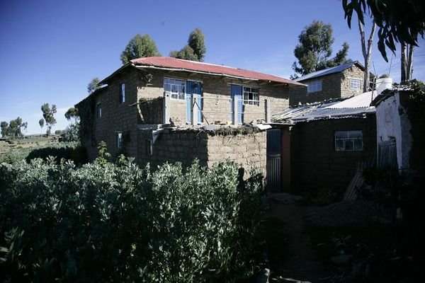Our host house on Amaranti, Lake titicaca