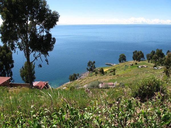 Beautiful Tequile Island, Lake Titicaca