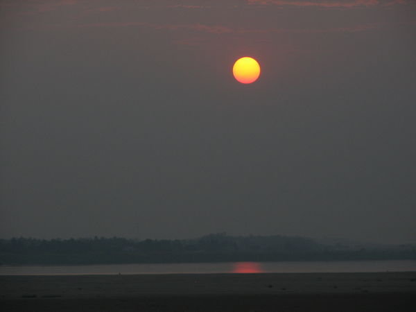 Vientiane sunset