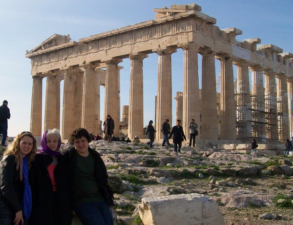 The Family at the Parthenon