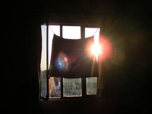 Towel eclipse of the sun, Jaipur hotel