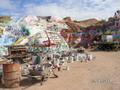 cans of paint at Salvation Mountain 