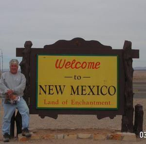 Jim & New Mexico sign