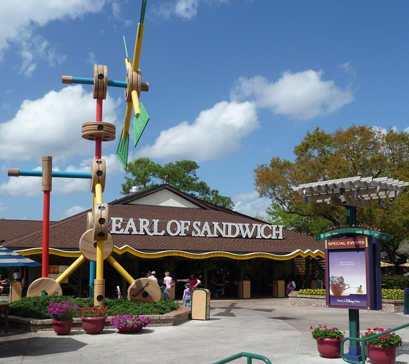 Earl of Sandwich at downtown Disney
