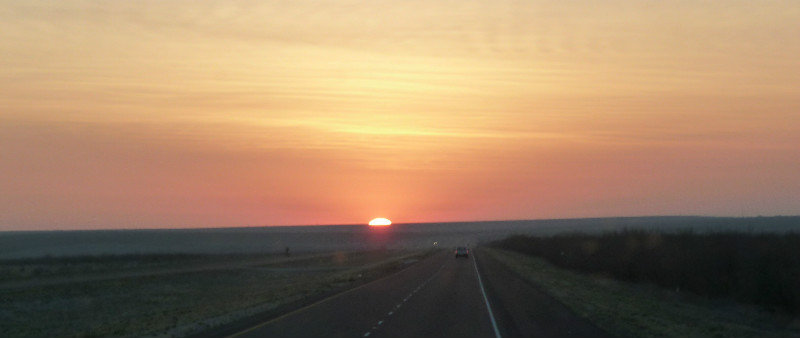 Sunrise in Ft Stockton Texas2 - 3-20-2013