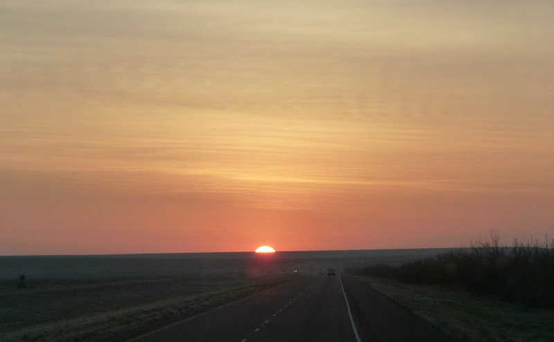 Sunrise in Ft Stockton Texas3 - 3-20-2013