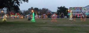 Christmas lights at town green2