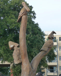 Carving Pelican