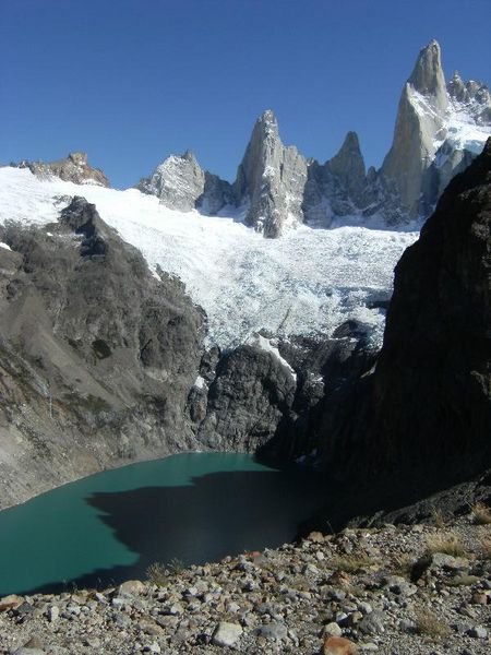 The second laguna beside the Fitz Roy