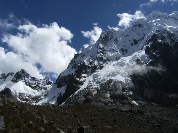 The spectacular  Salkantay at 4,600m  above sea level