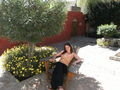 Maire Relaxing in Arequiupa, Santa Catalina Monastery