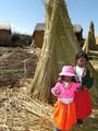 Children on Lake Titicaca