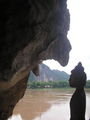 An Ancient Buddhist Cave outside Luang Pra Bang 