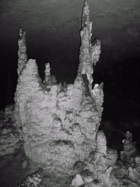 Staligtites inside the Kong Lo Cave