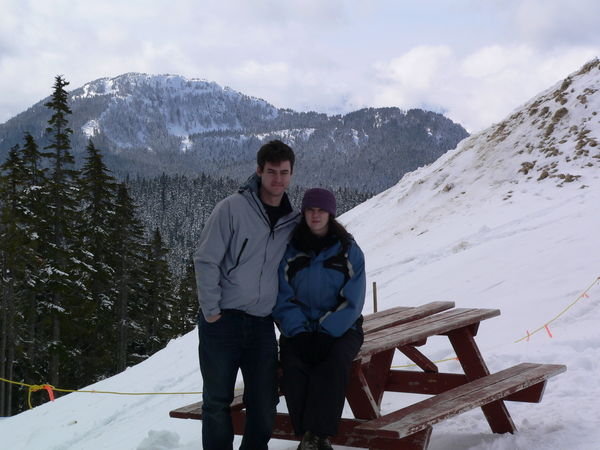 Grae & I on Mount Washington