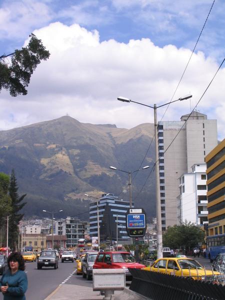 Andes around Quito