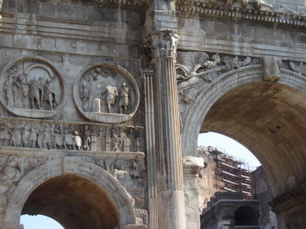 arch of constantine [detail]