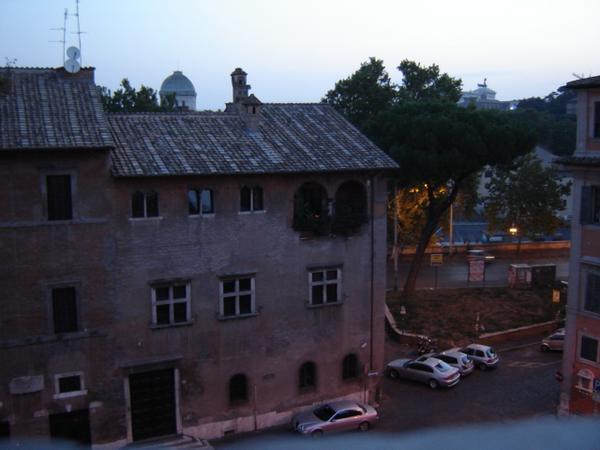 my first daylight view of rome