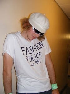 sam as a member of the fashion police