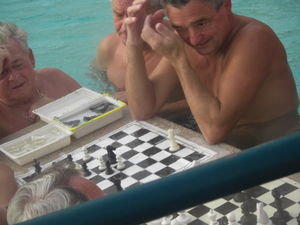 old guys playing chess
