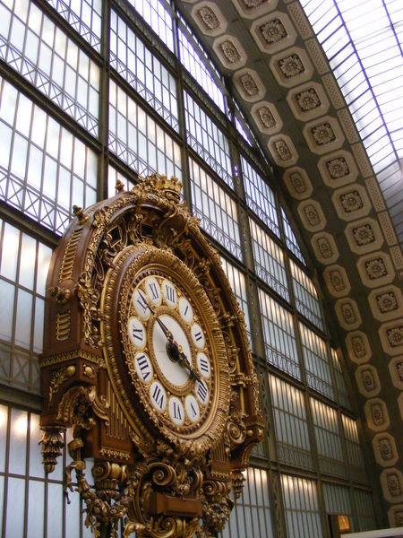 interior of the musee d'orsay