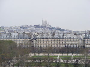 view of sacre couer from the d'orsay