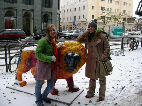 there were a lot of lions in munich
