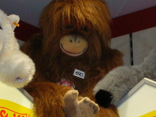 this monkey costed almost 700 euros