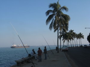 Maputo seaside promenade
