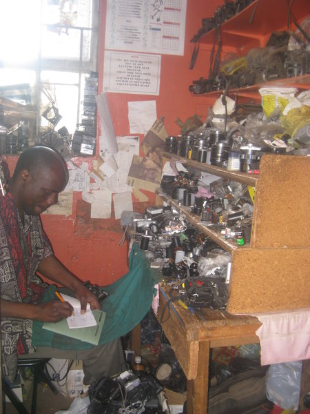 Camera repair shop in Lusaka
