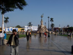 Plaza De Armas in Trujillo