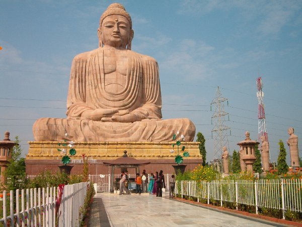 Kamakura's Buddha in Bodhgaya 