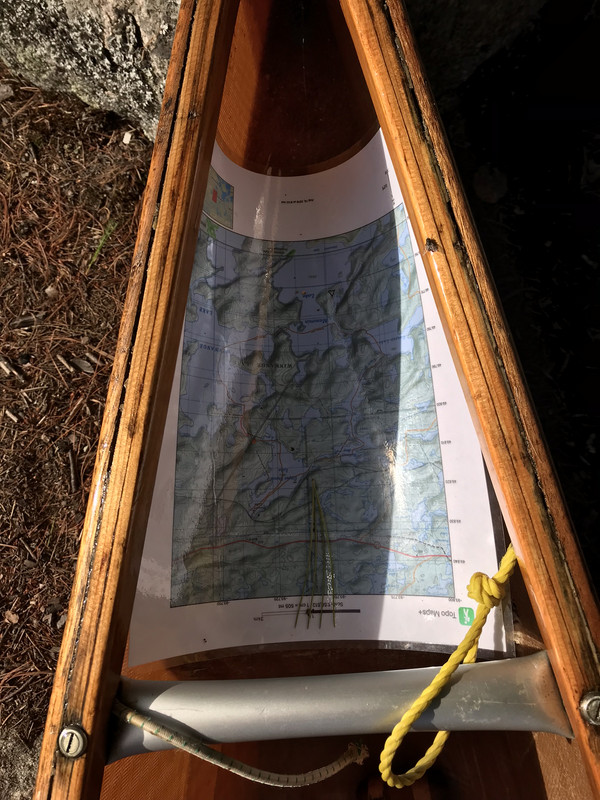 Canoe Route Map