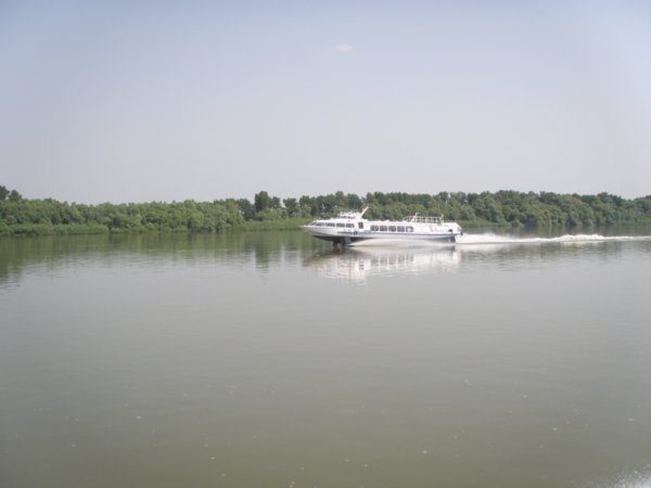 hydrofoil on Danube