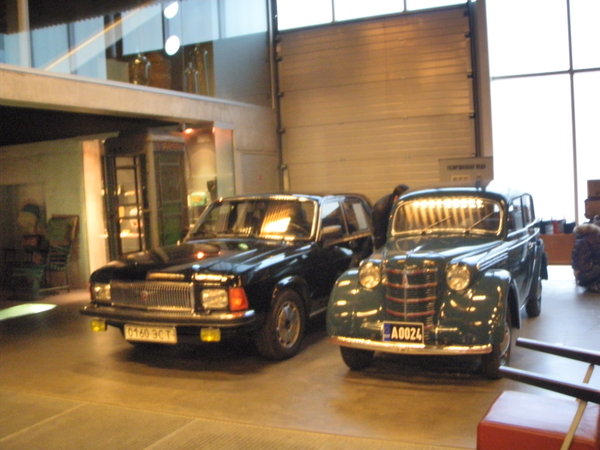 Soviet cars in Tallinn Museum