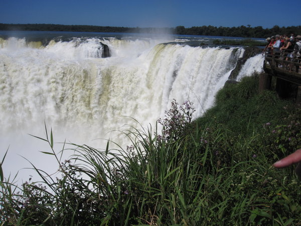 The Falls at Iguazu